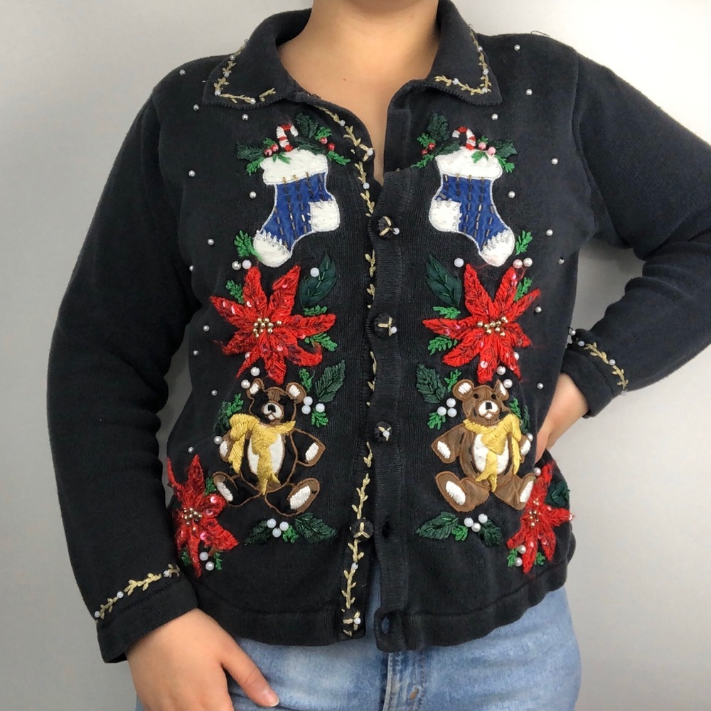 Vintage Christmas Cardigan